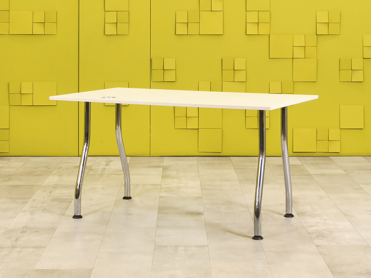 Офисный стол прямой ЛДСП Бежевый  СППБ2-03046