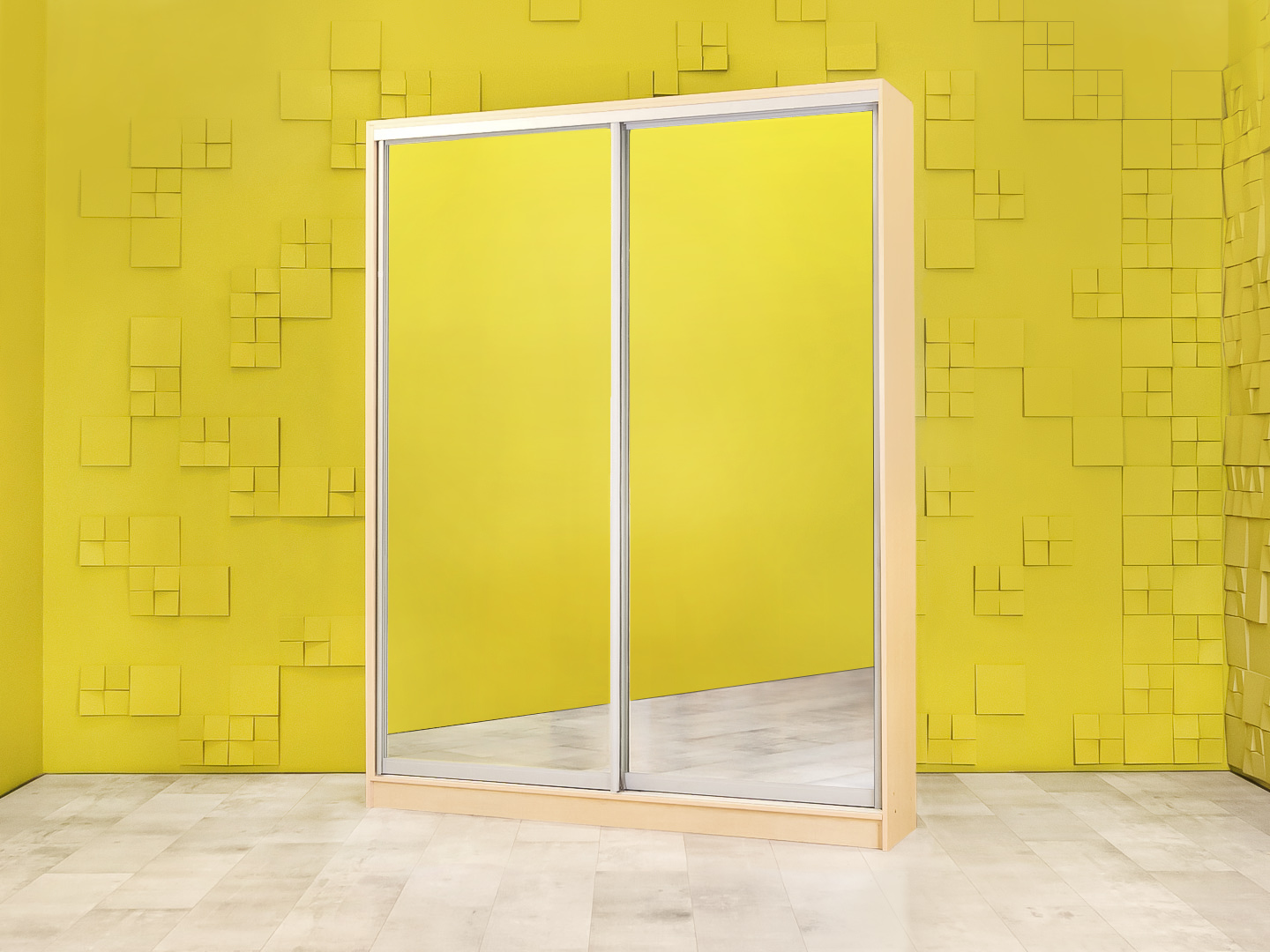 Шкаф для одежды ЛДСП Клен Россия  ШГ2ДВ-21025