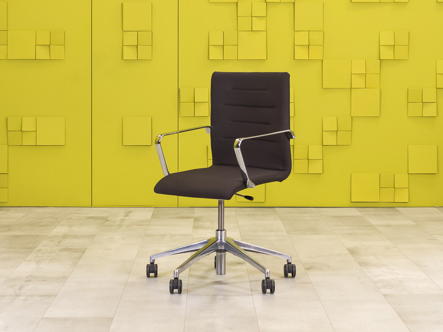 Офисное кресло для персонала на колесах LD Seating Ткань Серый Польша_КПТС-060224