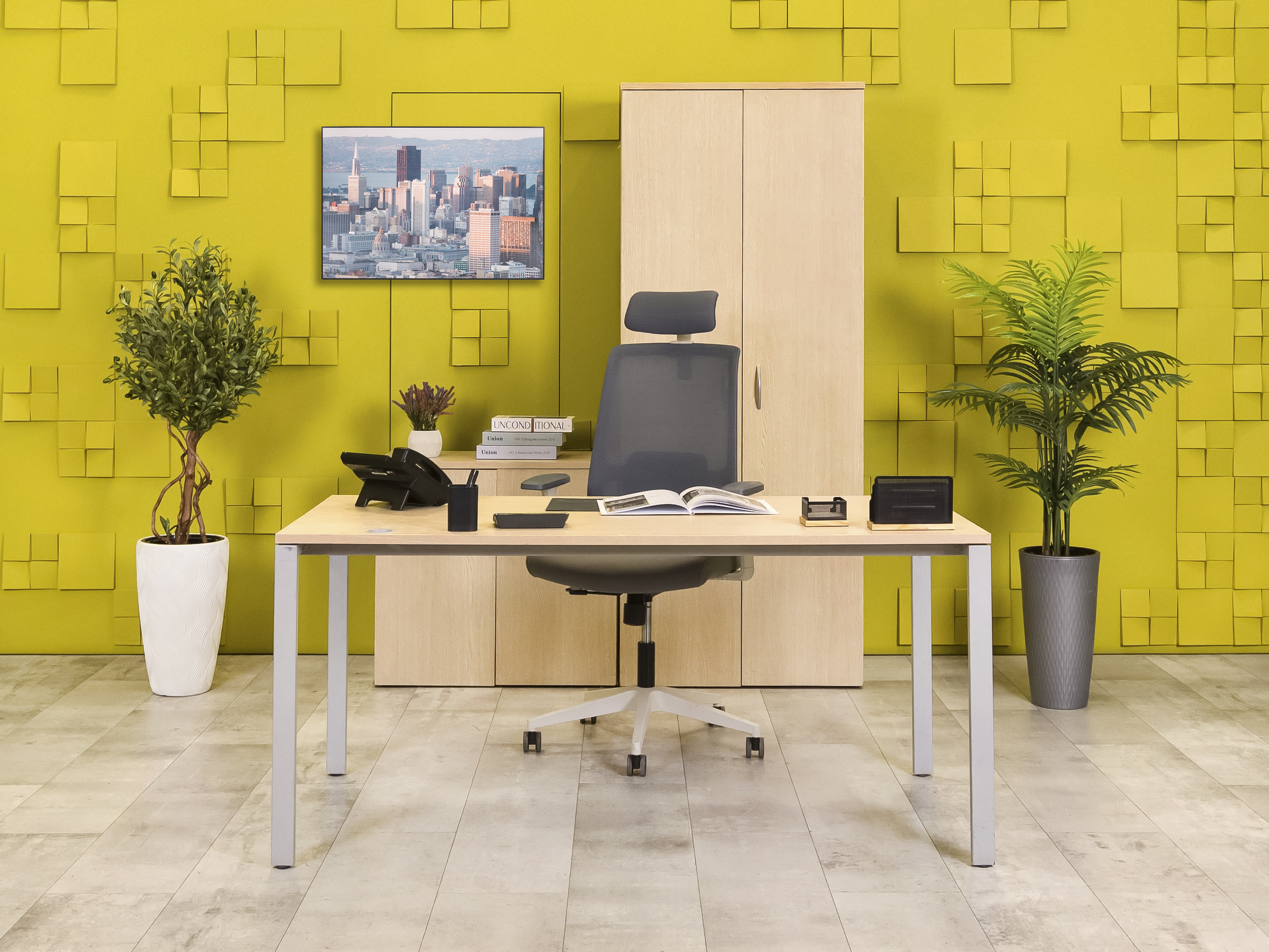 Кабинет руководителя  ЛДСП Зебрано  КРЗ-25026