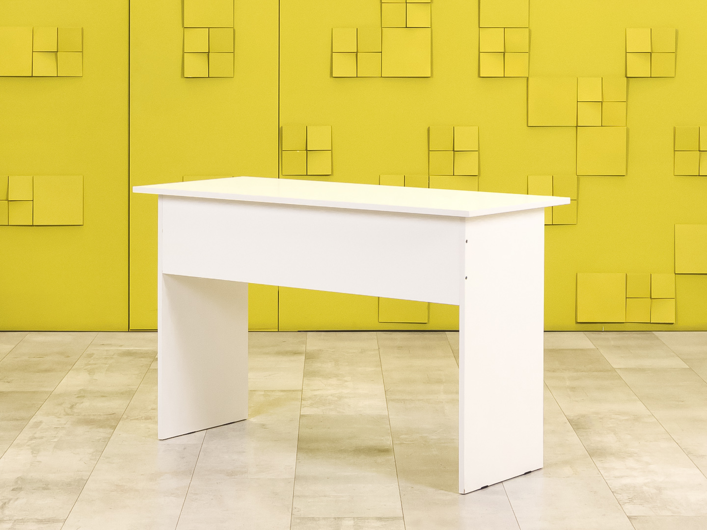 Офисный стол прямой ЛДСП Белый  СППБ-30036