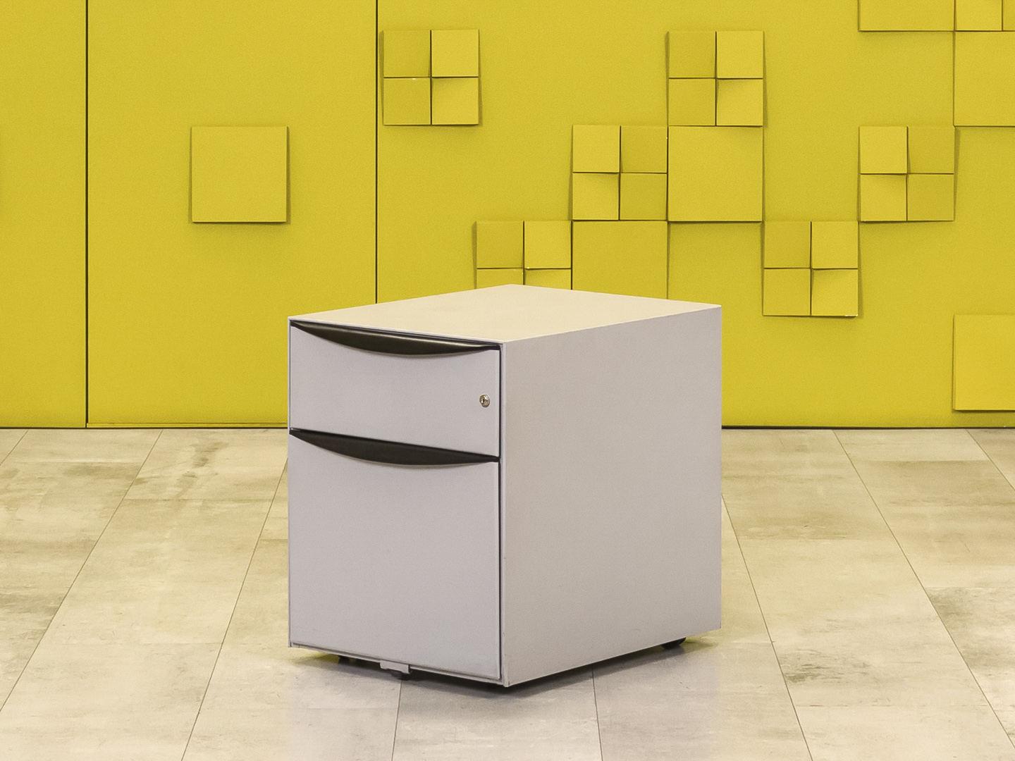 Металлическая тумба KNOLL Металл Серый США  ТВ2ЯМ1-23066