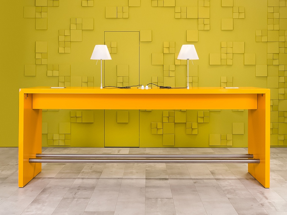 Обеденный стол МДФ Жёлтый Россия  СГПЖ-261023