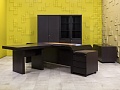 Кабинет руководителя  EUR/QUARANTA Dazato Шпон Венге Италия  КРЕ-301024