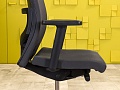 Офисное кресло для персонала на колесах Comforto HAWORTH Ткань Серый США_КПТС1-251223