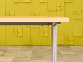 Офисный стол эргономичный Steelcase 1600x900 ЛДСП Бук Франция_СПЭВ-280923
