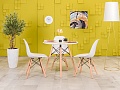 Обеденный стол IKEA ЛДСП Белый Швеция  СГКБ-290324