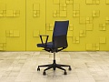 Офисное кресло для персонала на колесах Vitra Ткань Синий Швейцария  КПТН-12125