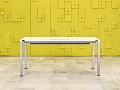 Офисный стол прямой Steelcase ЛДСП Белый Франция  СППБ-04026