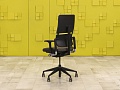 Офисное кресло руководителя на колесах Please 2 Ergonomik Steelcase Кожа Коричневый Германия  КРКК-3