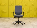 Офисное кресло для персонала на колесах Steelcase Ткань Серый Франция_КПТС-010224