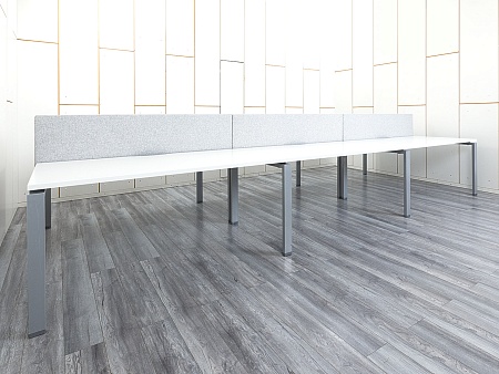 Комплект офисной мебели Techo 4 800х1 630х1 100 ЛДСП Белый   (КОМБ2-29054)