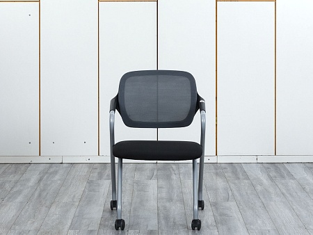 Конференц кресло для переговорной  Черный Сетка Sunon   (КПСЧ-31104)