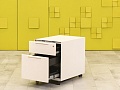 Офисная тумба выкатная Vitra Металл Белый Швейцария  ТВ2ЯБ-04026