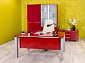 Кабинет руководителя ЛДСП Красный Италия_КРК-100424