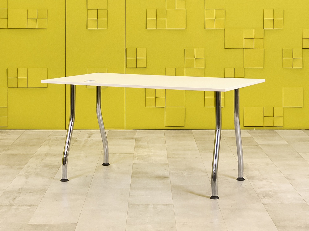 Офисный стол прямой ЛДСП Бежевый  СППБ2-03046