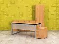 Кабинет руководителя  Steelcase ЛДСП Ольха Франция  КРЛ1-04026