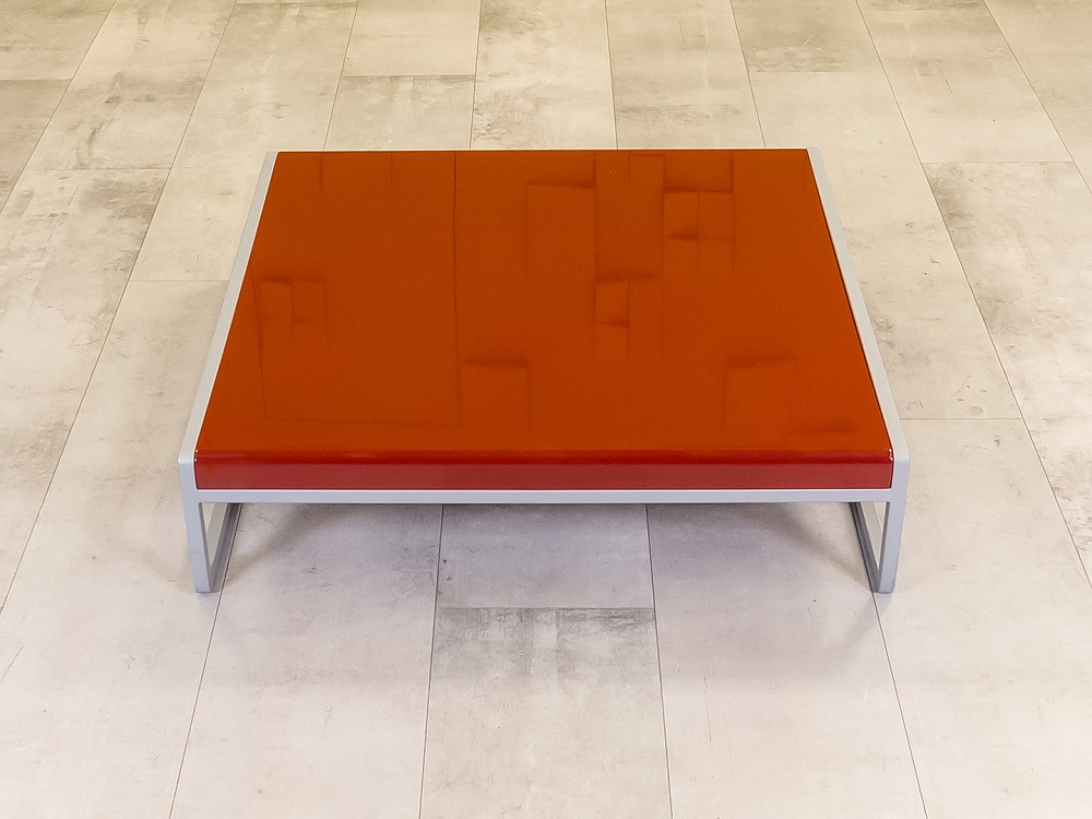 Журнальный столик 900x880x220 ЛДСП Красный Италия_СЖПК-070524