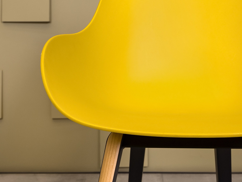 Офисный стул  Kubikoff Пластик Жёлтый Италия  УНПЗ-04026