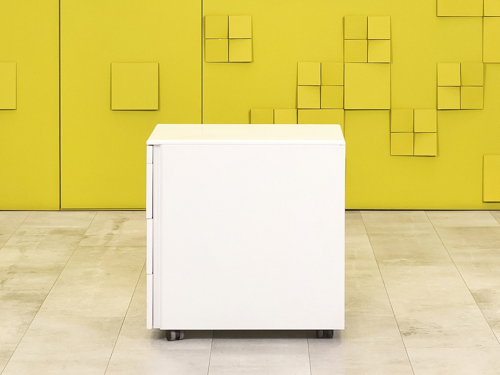 Офисная тумба выкатная  Металл Белый Импорт  ТВ4ЯМ1-12026