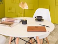 Обеденный стол IKEA ЛДСП Белый Швеция  СГКБ-290324
