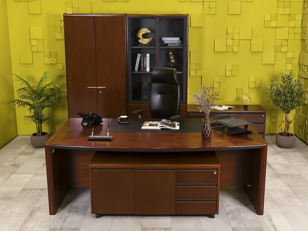 Кабинет руководителя  ORA Шпон Вишня Италия  КРШ-22016