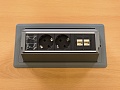 Офисный стол прямой Steelcase ЛДСП Ольха Франция  СППЛ-04026