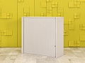 Шкаф для документов офисный  Steelcase ЛДСП Серый Франция  ШД1ДС5-27046