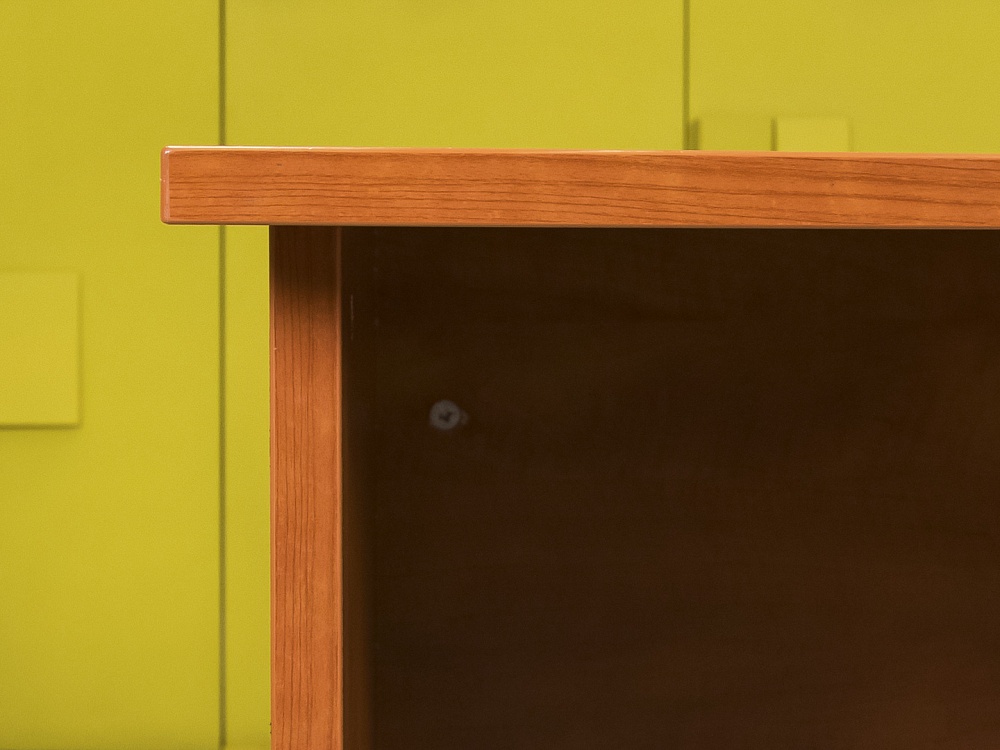 Офисный стол угловой  ЛДСП Вишня  СПУШ-09125