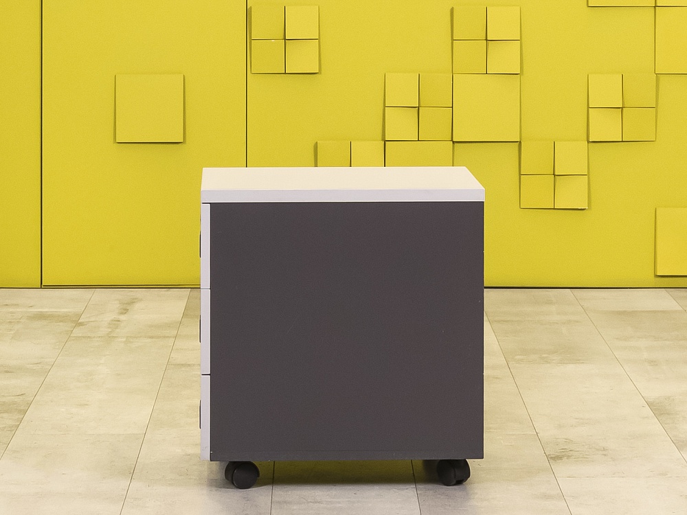 Офисная тумба выкатная ЛДСП Серый  ТВ3ЯС-30036