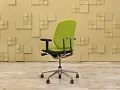 Офисное кресло для персонала на колесах Vitra Ткань Зелёный Швейцария_КПТЗ-301023