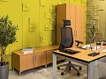 Кабинет руководителя  Steelcase ЛДСП Ольха Франция  КРЛ5-04026
