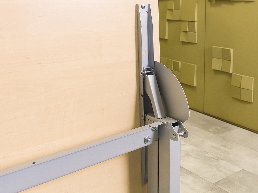 Офисный стол прямой 1400x650 ЛДСП Клен Россия_СППВ-150424