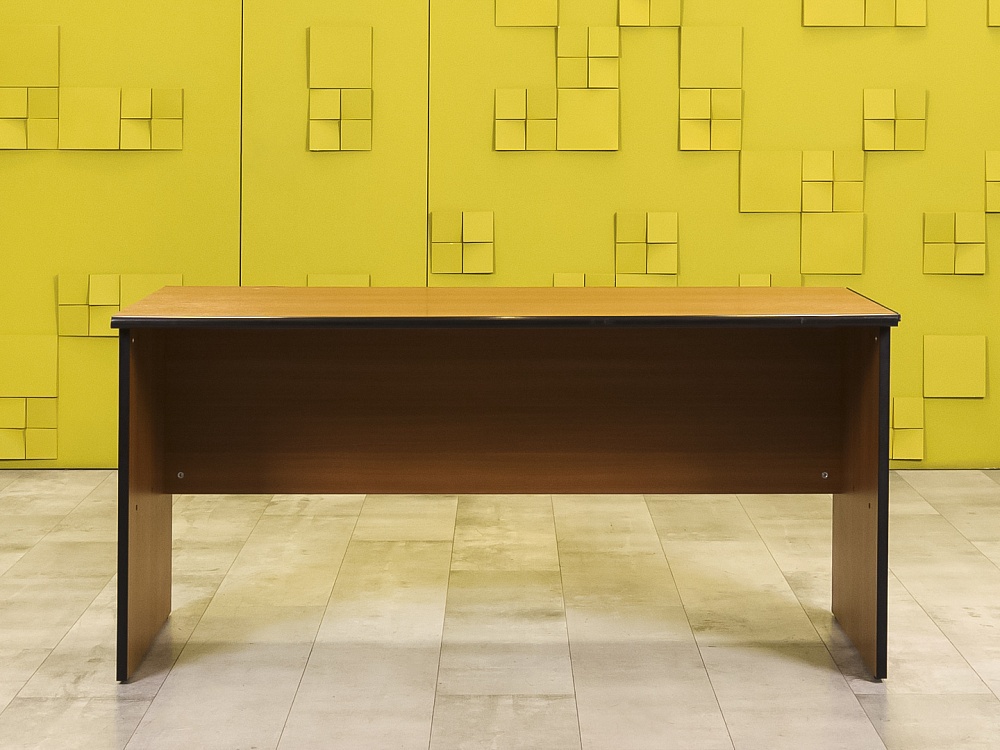 Офисный стол прямой ЛДСП Орех  СППХ-10046