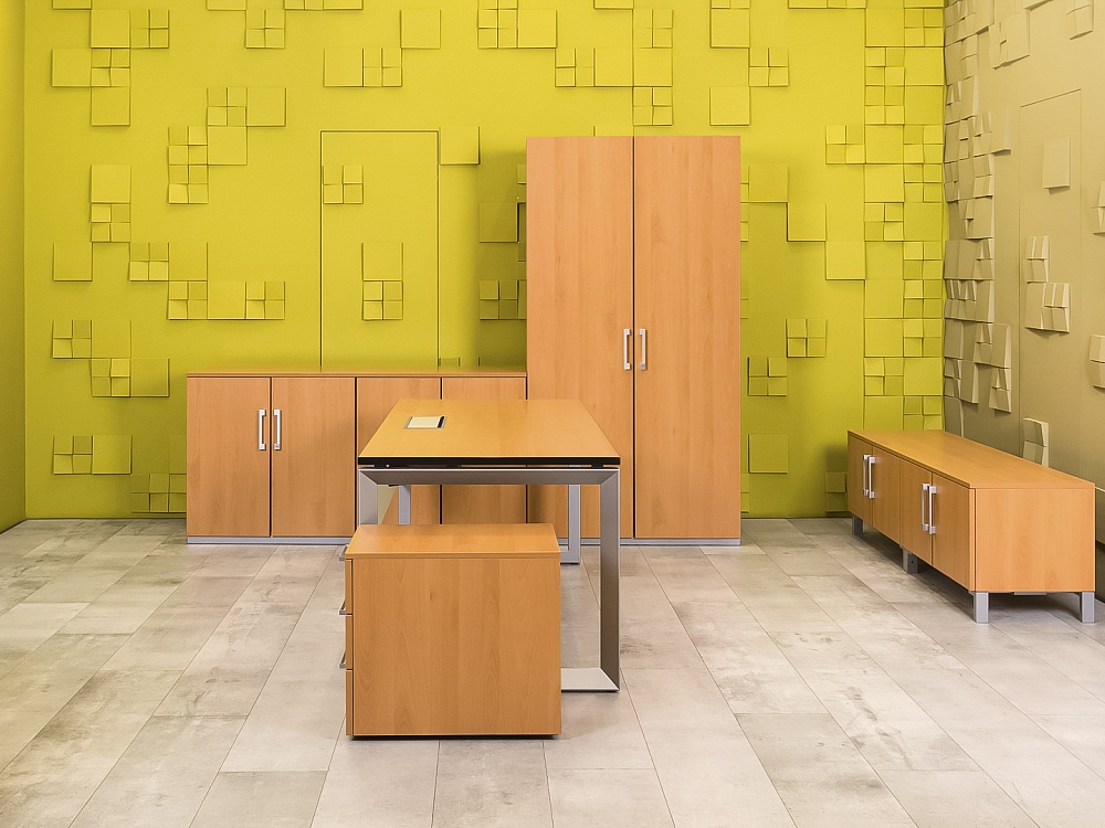 Кабинет руководителя  Steelcase ЛДСП Ольха Франция  КРЛ2-04026