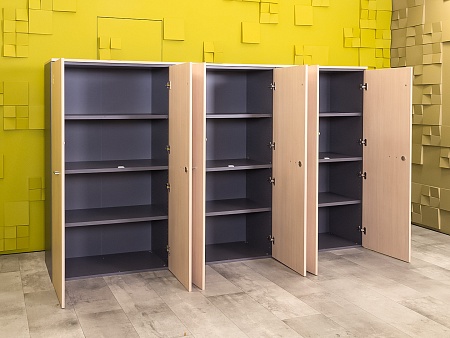 Комплект офисной мебели на 6 человек LAS ДСП Клен Италия_ГКВ-09091