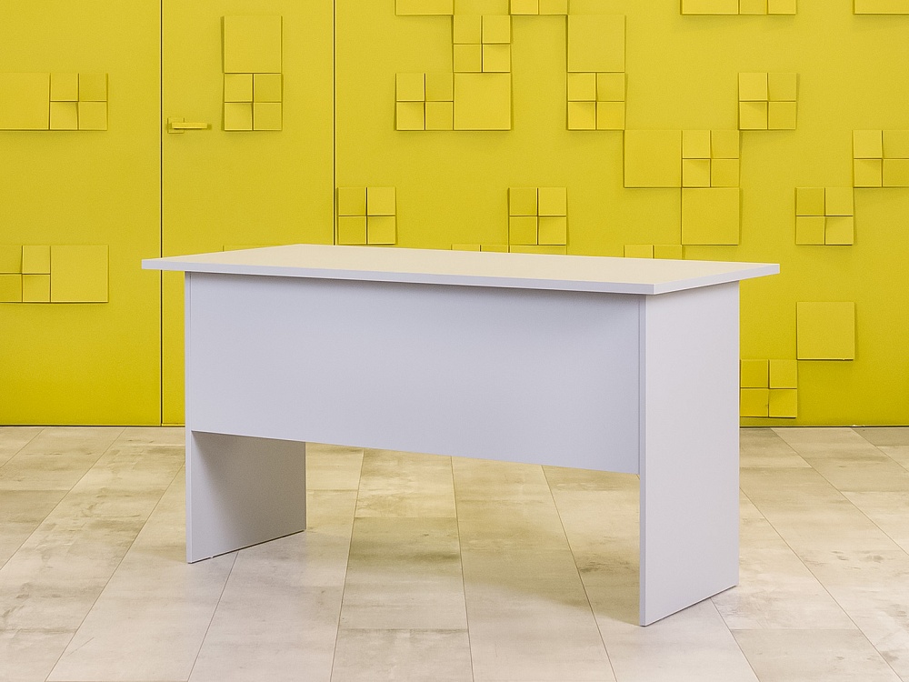 Офисный стол прямой ЛДСП Серый Россия  СППС-310524