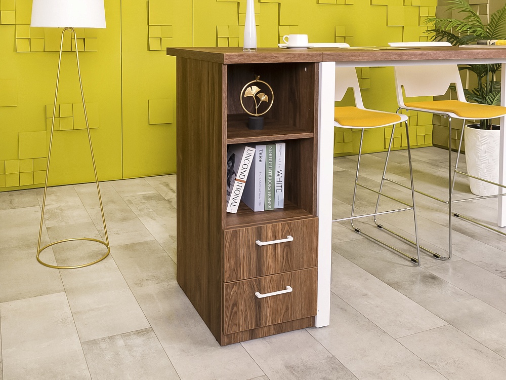 Обеденный стол ЛДСП Орех  СГПХ1-10125