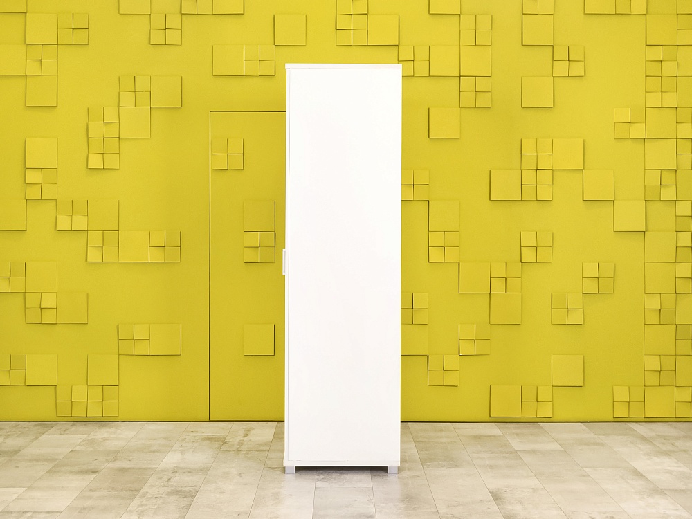 Шкаф для одежды ЛДСП Белый Россия  ШГ2ДБ-19026