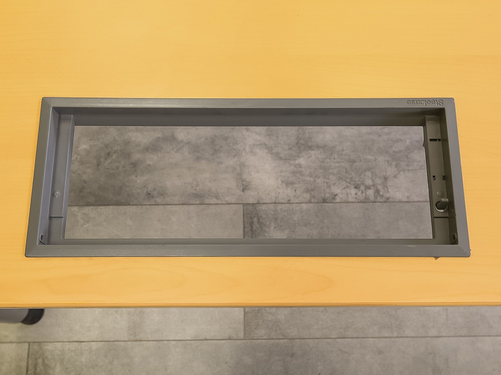 Стол для руководителя   Steelcase ЛДСП Бук Германия  СРПВ1-23036