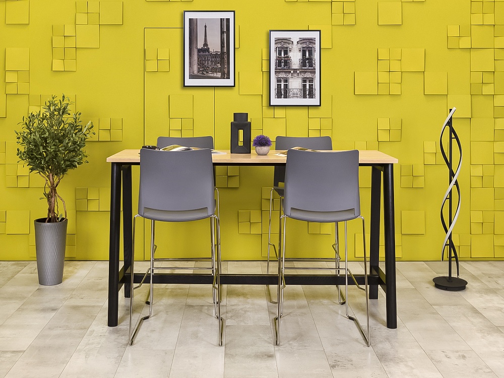 Обеденный стол ЛДСП Зебрано  СГПЗ-04026