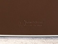Стол для руководителя ENRICO PELLIZZONI 2000x1000 Кожа Коричневый Италия_СРЭК-210224