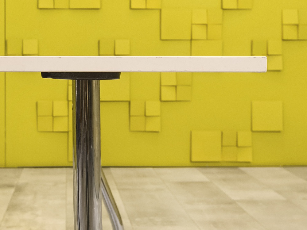 Офисный стол прямой ЛДСП Бежевый  СППБ2-03046