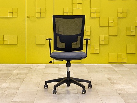 Офисное кресло для персонала на колесах Filo NARBUTAS Ткань Серый; Чёрный Литва_КПТС-151123