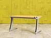 Офисный стол прямой Steelcase ЛДСП Бук Франция  СППВ-03125