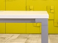 Офисный стол прямой Steelcase 1200x800 ЛДСП Белый Германия_СППБ1-221024