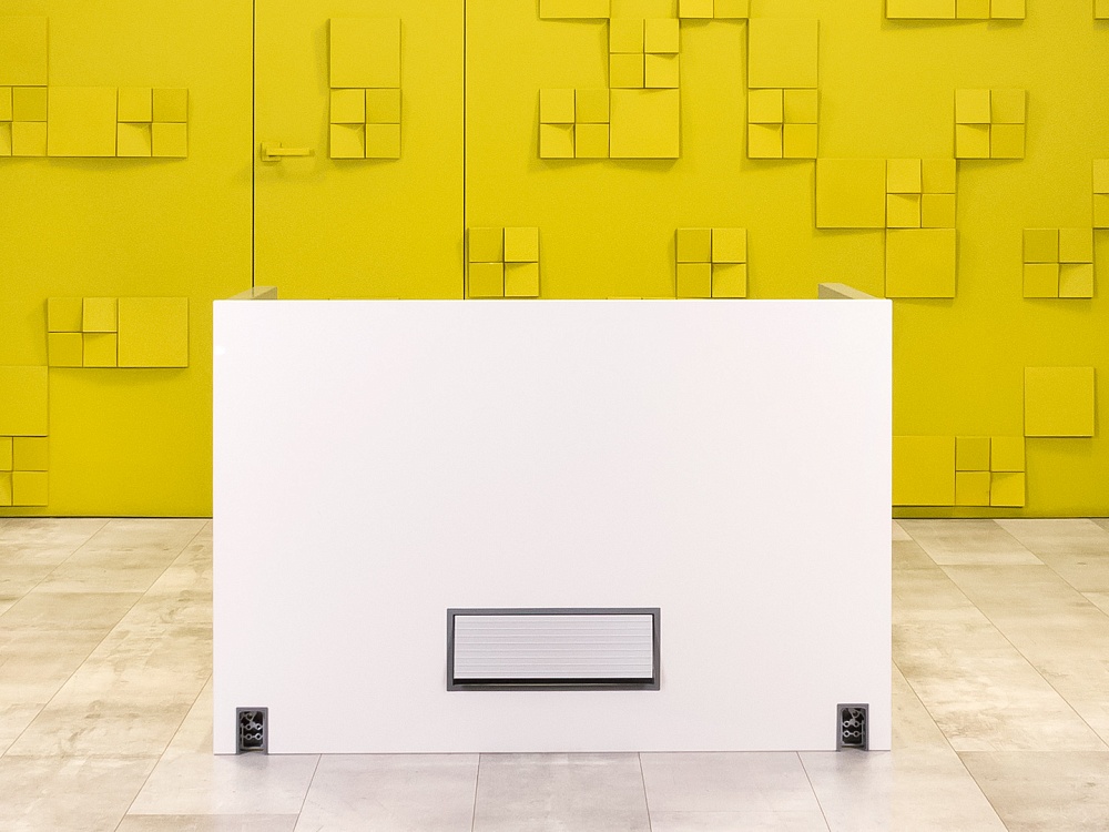Офисный стол прямой Steelcase 1200x800 ЛДСП Белый Германия_СППБ1-221024