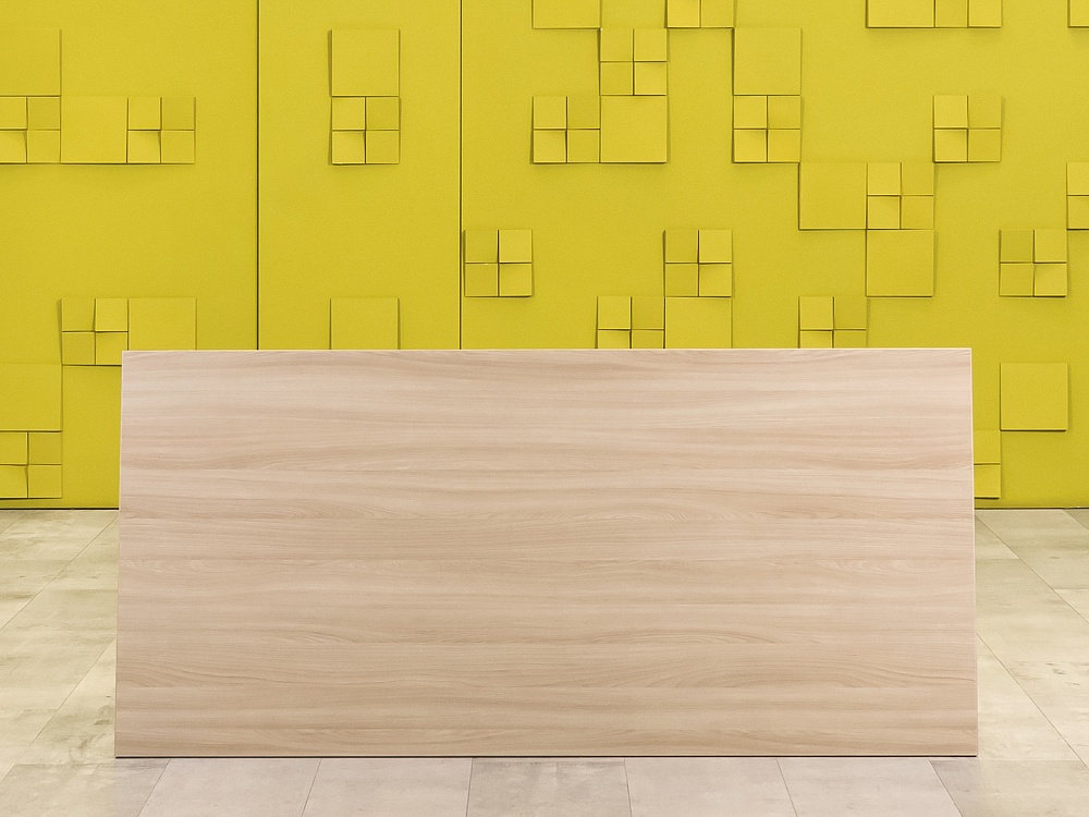 Офисный стол прямой ЛДСП Зебрано  СППЗ1-03046