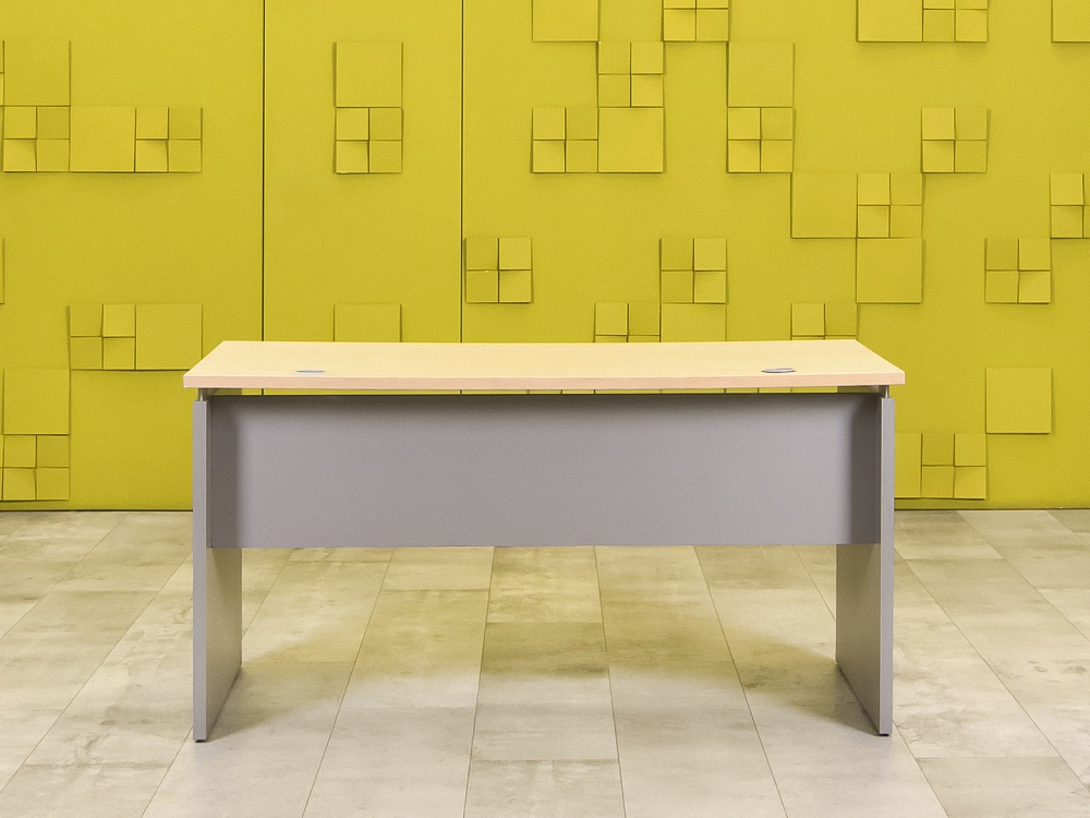 Офисный стол прямой ЛДСП Зебрано  СППЗ-31016