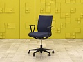 Офисное кресло для персонала на колесах Vitra Ткань Синий Швейцария  КПТН-12125